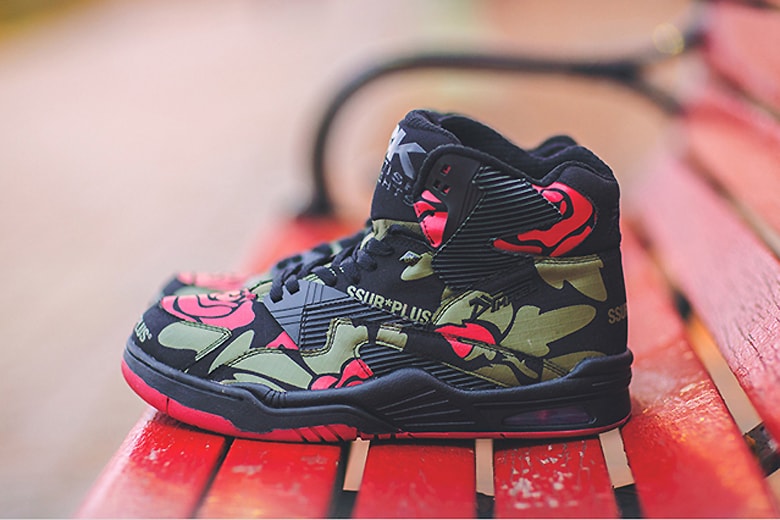 SSUR*PLUS x British Knights 2014 Fall/Winter Control Hi "Rose Camo"