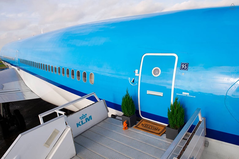 Stay in a Refurbished KLM Plane with Airbnb