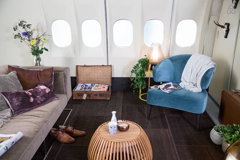 Stay in a Refurbished KLM Plane with Airbnb