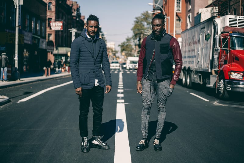 Streetsnaps: Joshua Kissi & Travis Gumbs Present the Armani Exchange Black Edition Capsule Collection