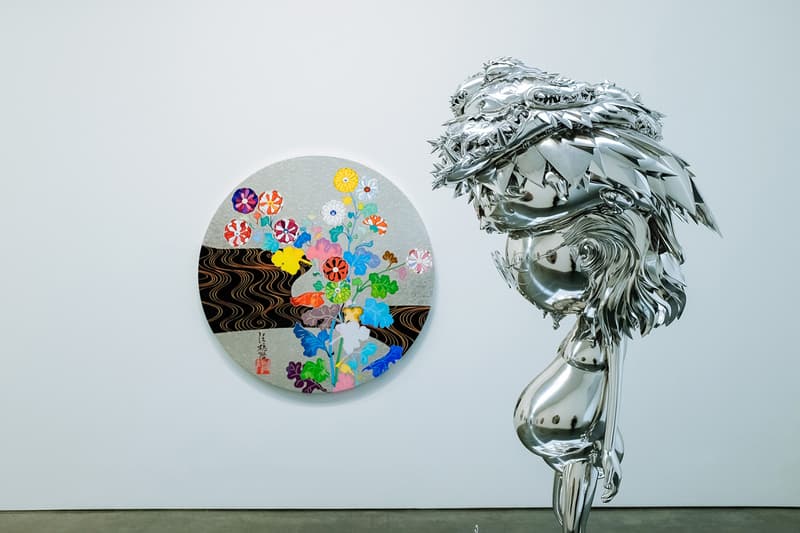 Takashi Murakami "In the Land of the Dead, Stepping on the Tail of a Rainbow" @ Gagosian Gallery New York