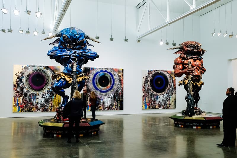 Takashi Murakami "In the Land of the Dead, Stepping on the Tail of a Rainbow" @ Gagosian Gallery New York