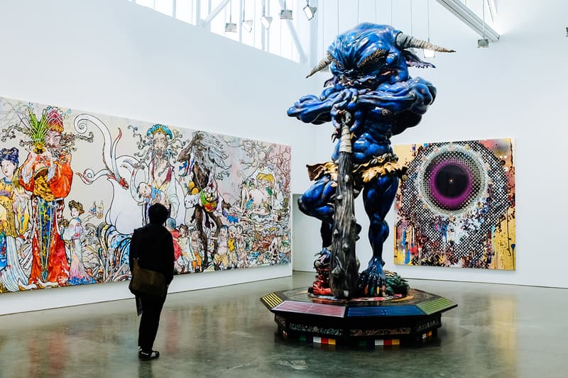 Takashi Murakami "In the Land of the Dead, Stepping on the Tail of a Rainbow" @ Gagosian Gallery New York