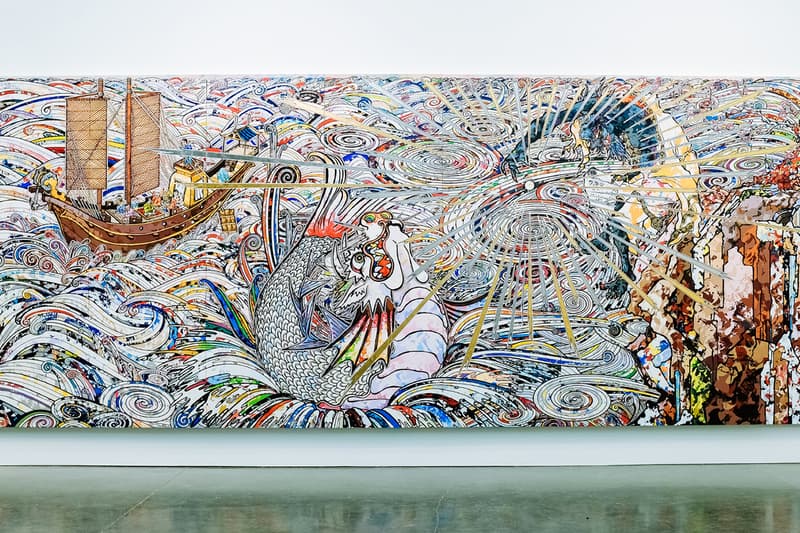 Takashi Murakami "In the Land of the Dead, Stepping on the Tail of a Rainbow" @ Gagosian Gallery New York