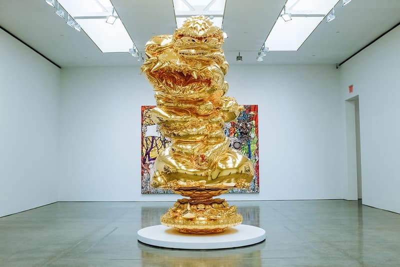 Takashi Murakami "In the Land of the Dead, Stepping on the Tail of a Rainbow" @ Gagosian Gallery New York