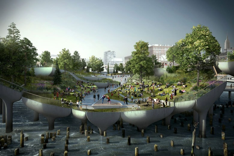 $170 Million USD Floating Island Planned for Hudson River