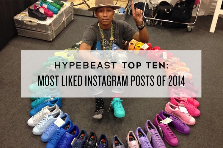 HYPEBEAST Top Ten: Most Liked Instagram Posts of 2014