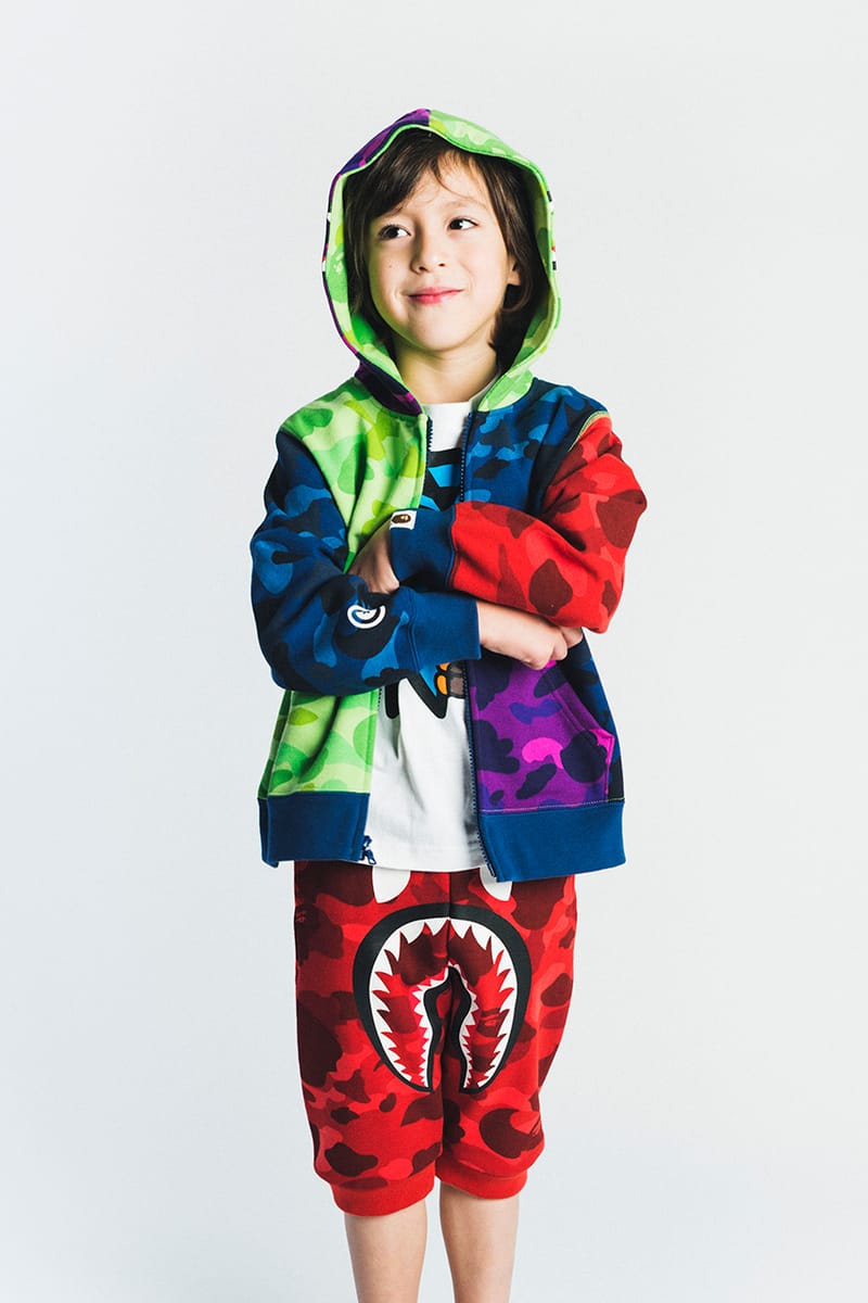 bathing ape hoodie kids