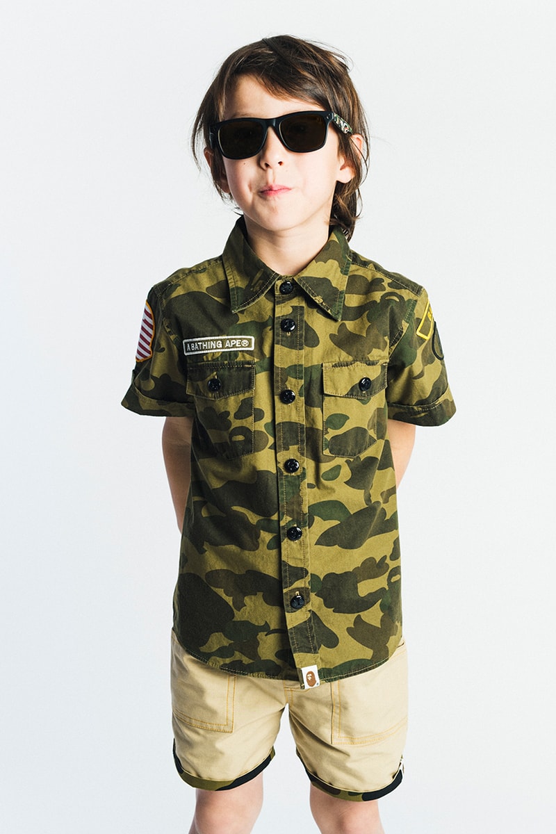 A Bathing Ape 2015 Spring/Summer Kids Lookbook