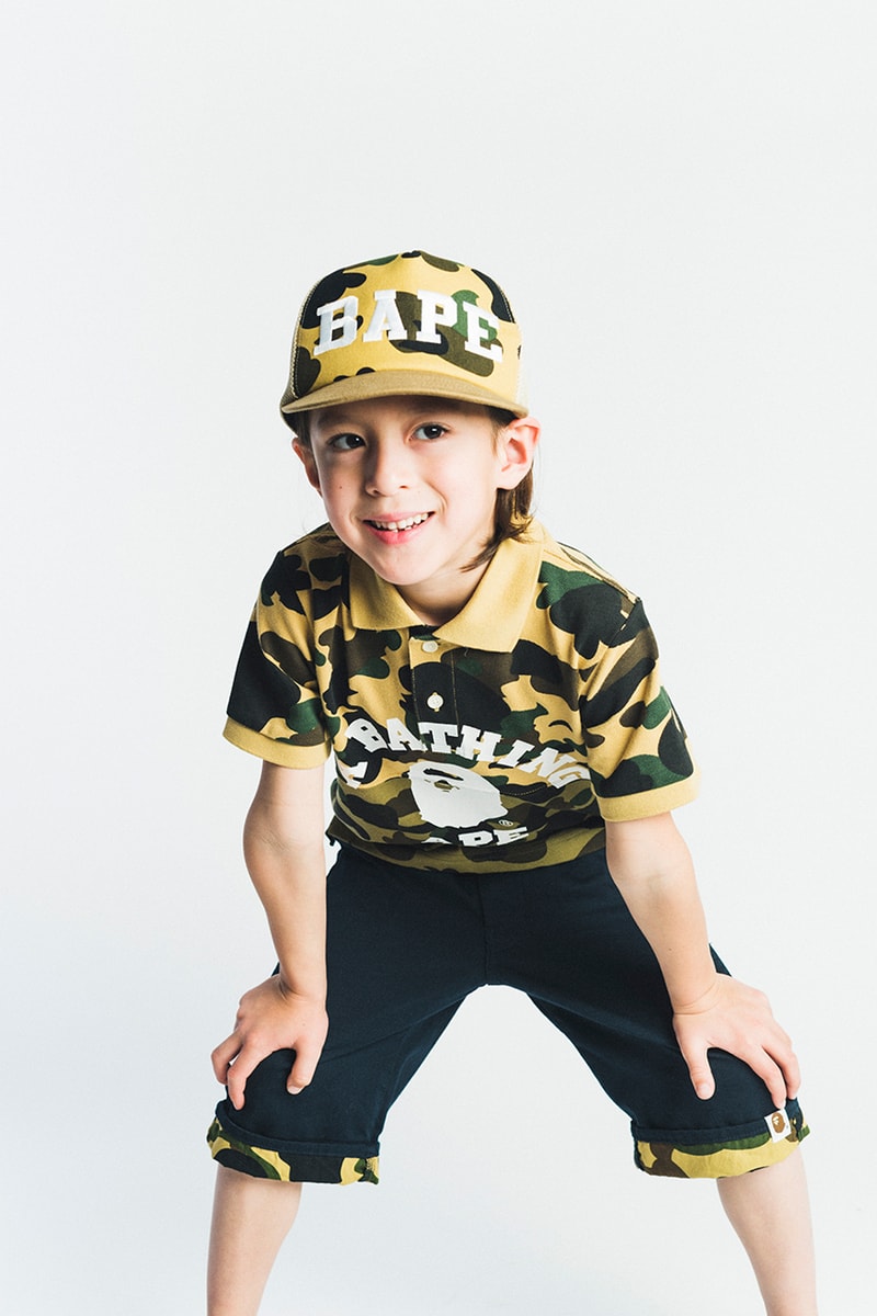 A Bathing Ape 2015 Spring/Summer Kids Lookbook