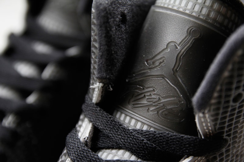 A Closer Look at the Air Jordan 4LAB1 Black/Reflective Silver