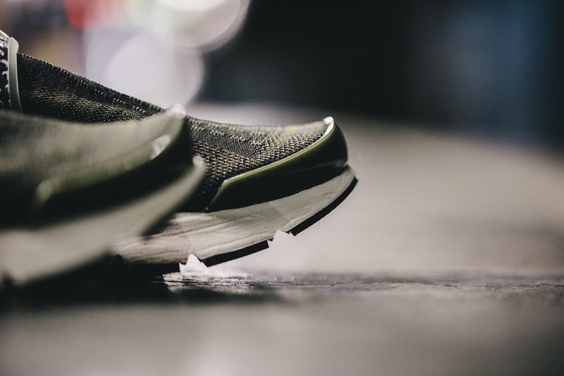 A Closer Look at the fragment design x Nike Sock Dart "Dark Loden"