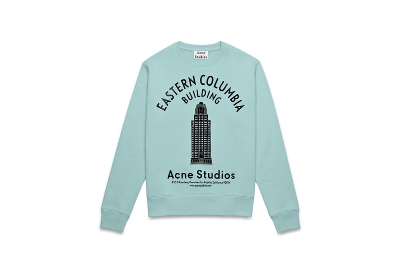 Acne Studios Celebrates Its One-Year West Coast Anniversary with Art Deco-Inspired Sweatshirts