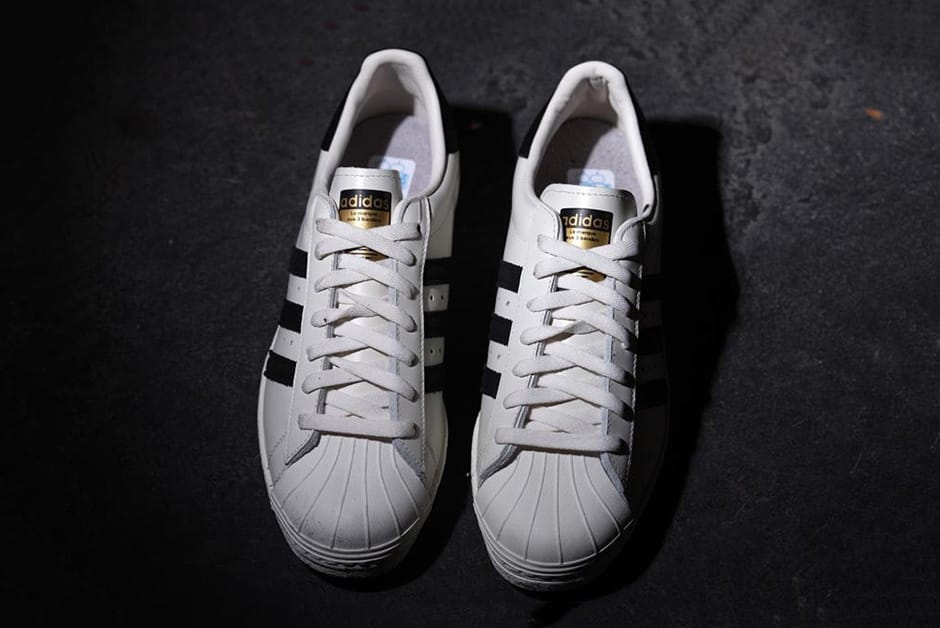 adidas originals superstar 80s dlx white