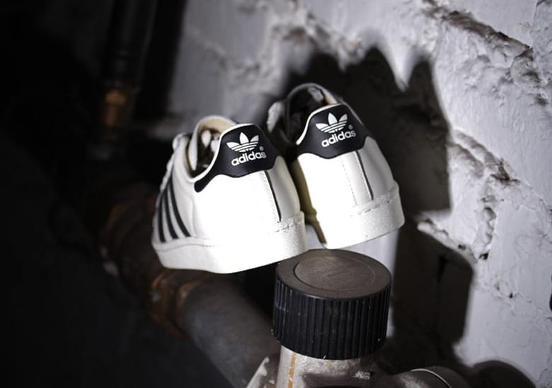 adidas superstar 80s deluxe og vintage white black
