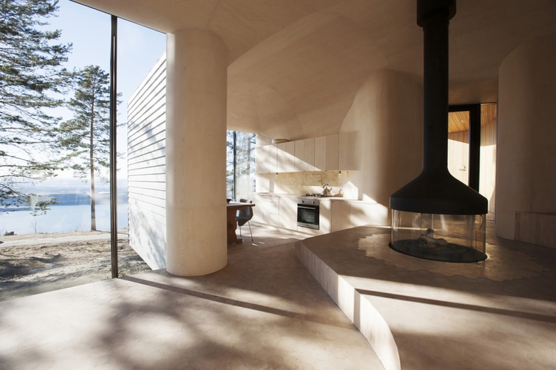 An Inside Look At Atelier Oslo's Contemporary Norwegian Cabin