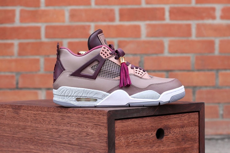 Dank Customs Air Jordan 4 "Louis Vuitton Don" by Wale