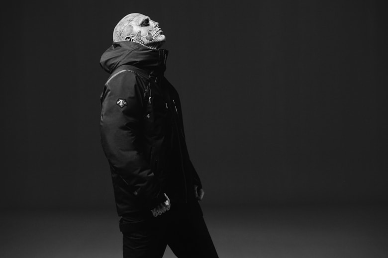 Descente 2014 Fall/Winter "The Masterpiece" Down Jacket featuring Rick Genest