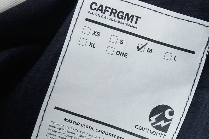 fragment design & Carhartt WIP Tease Their 2014 Fall/Winter "CAFRGMT" Collaboration