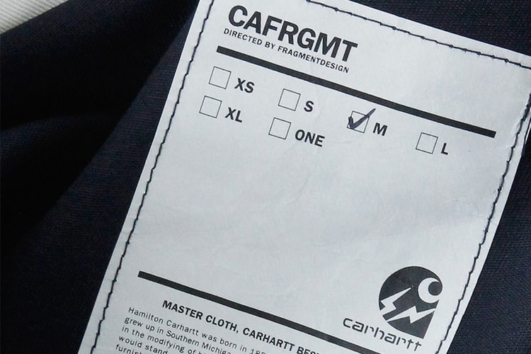 fragment design & Carhartt WIP Tease Their 2014 Fall/Winter "CAFRGMT" Collaboration