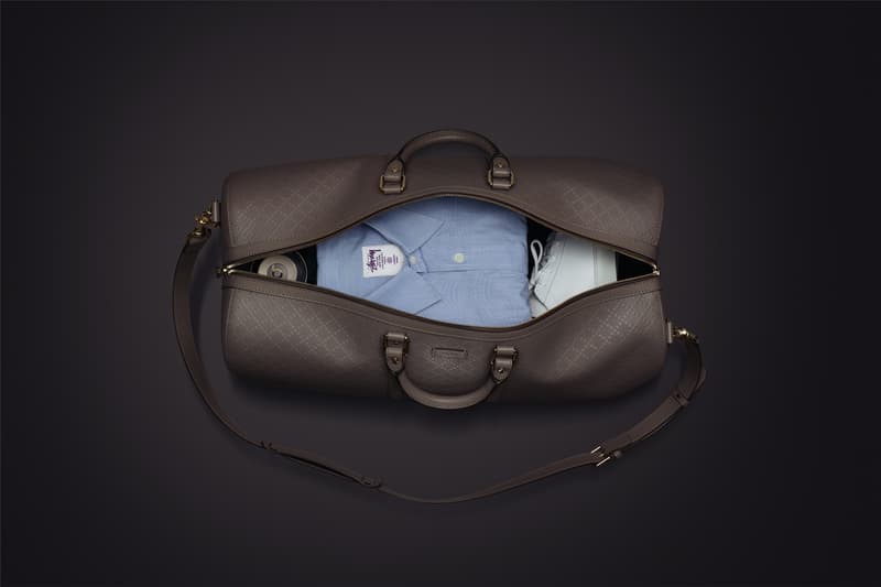 Gucci Presents the G-Chrono Collection and Bright Diamante Leather Duffle