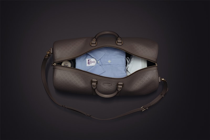Gucci Presents the G-Chrono Collection and Bright Diamante Leather Duffle