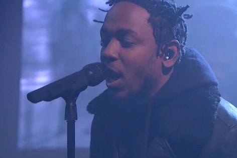 Kendrick Lamar Performs New Song on 'The Colbert Report'