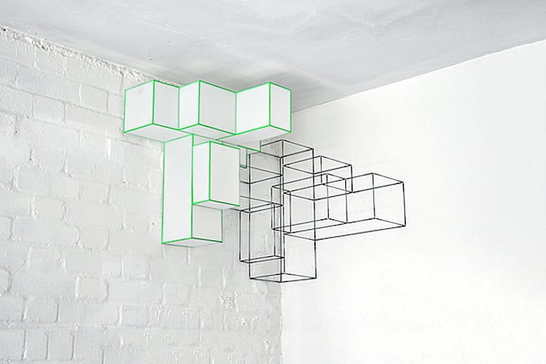 Marc Trotereau "The Basura Project" Wireshade Lamp