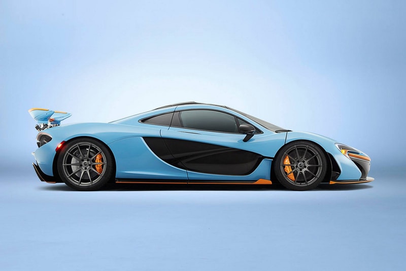 McLaren P1 in Gulf Oil Racing Color Scheme