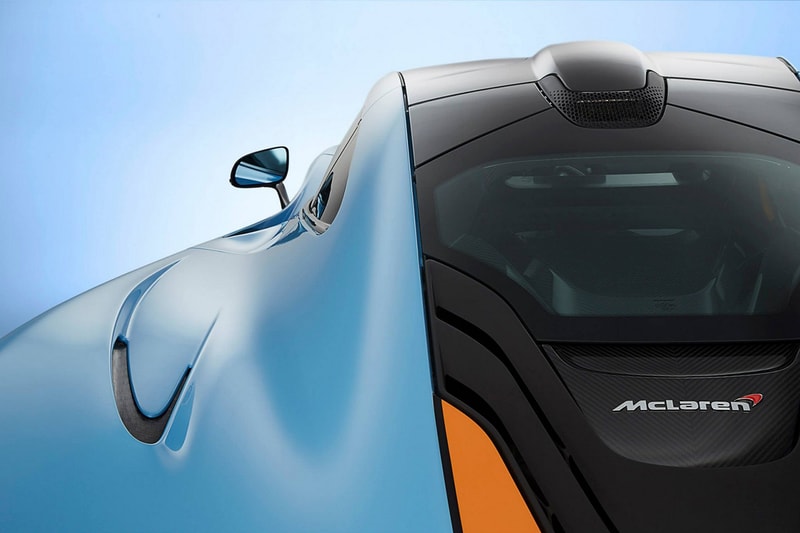 McLaren P1 in Gulf Oil Racing Color Scheme