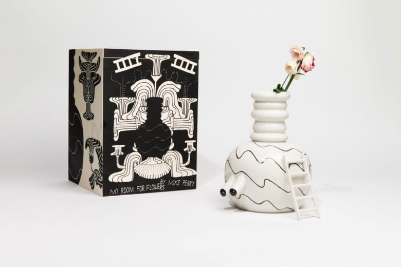 Mike Perry x Case Studyo "No Room for Flowers" Vase