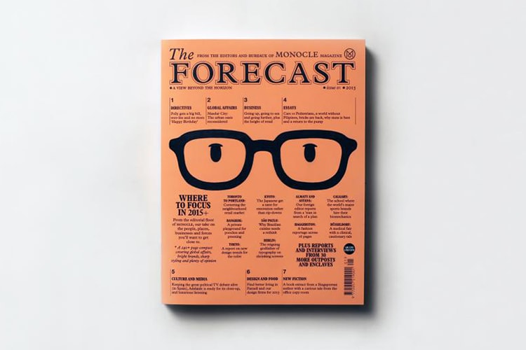 Monocle Magazine Releases Its Annual "The Forecast" Issue