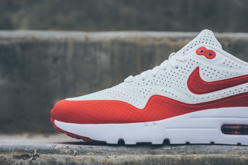 Nike Air Max 1 Ultra Moire White/Challenge Red
