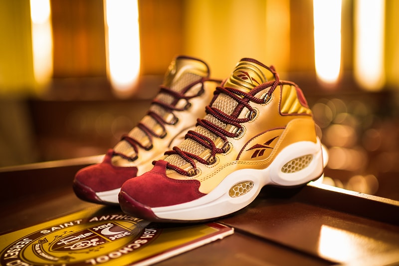Packer Shoes x Reebok Question Mid "Saint Anthony High School PE"