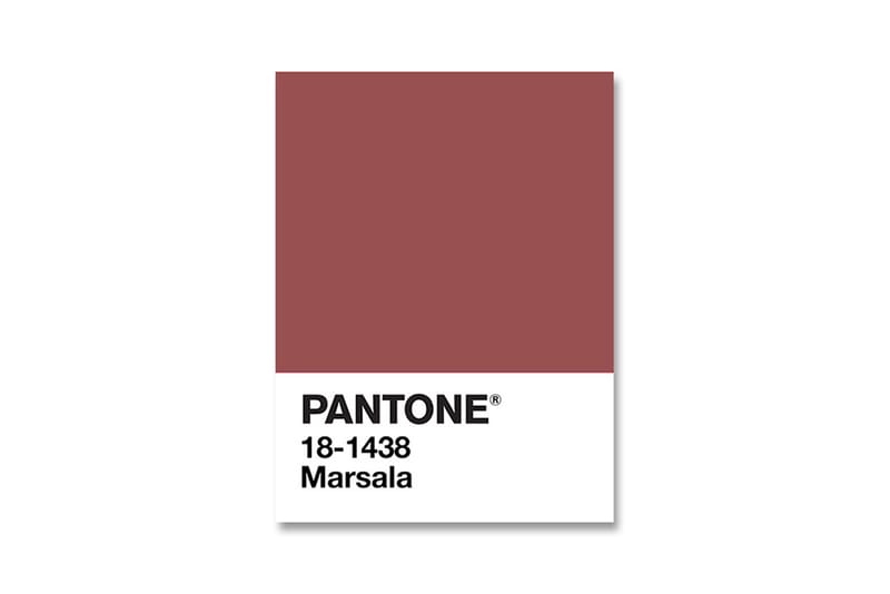 Pantone Selects Marsala as 2015 Color of the Year