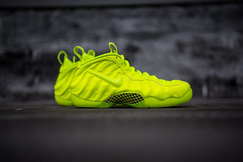 lime green foamposites preschool
