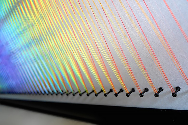 San Pierre Makes Visual Sculptures Out of Thread