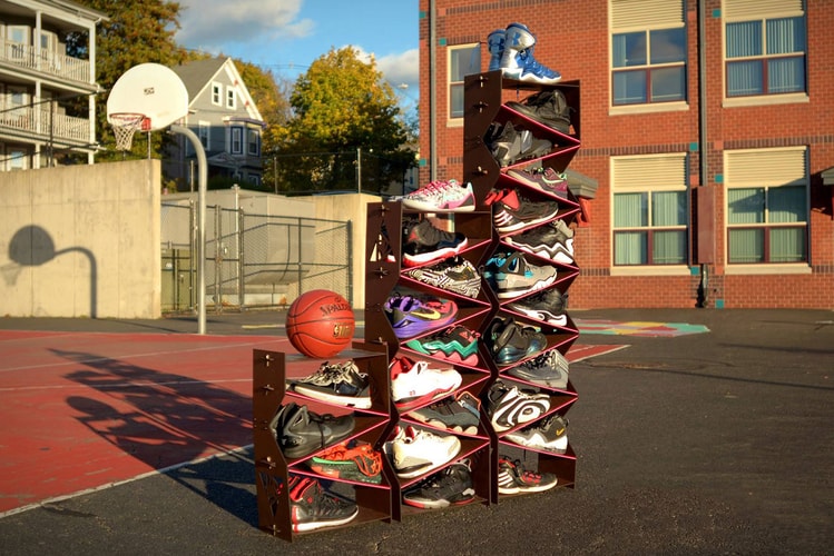 Sole Stacks: The Sneaker Shelving