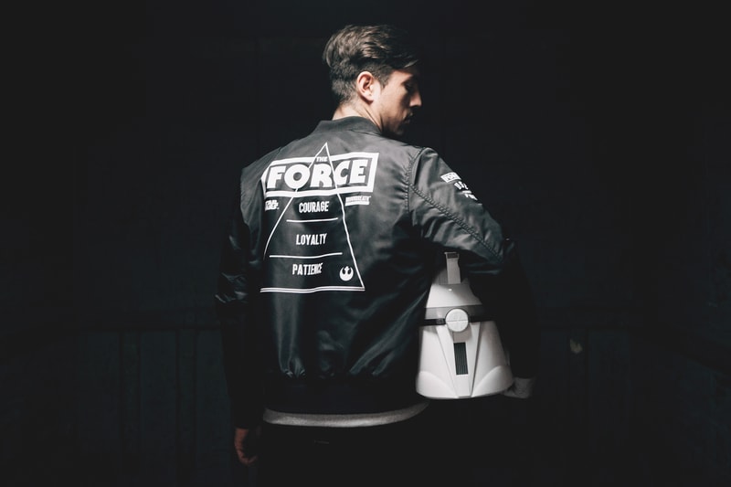 Star Wars x BROWNBREATH 2014 Fall/Winter MA-1 Jacket