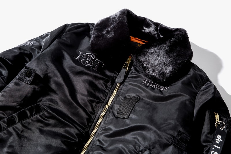 Stussy x Alpha Industries B-15 Jacket & I.S.T. Collection