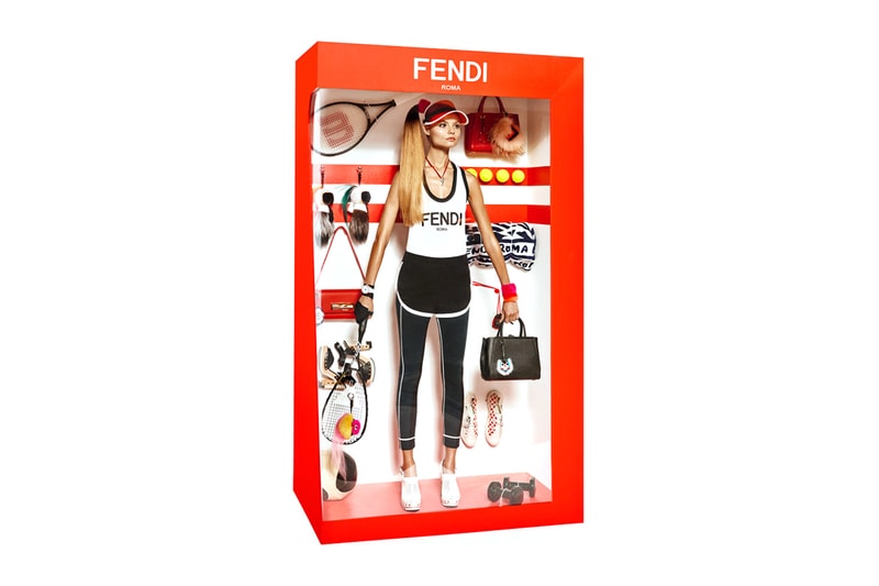 Supermodels Become Dolls Outfitted in Different Designer Labels for Vogue