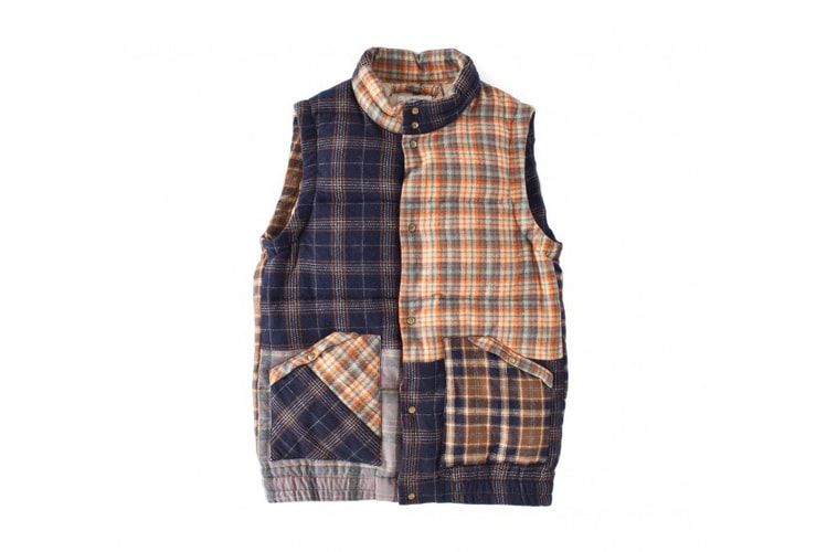 visvim 2014 Winter INSULATOR DOWN VEST P.W. (WOOL)