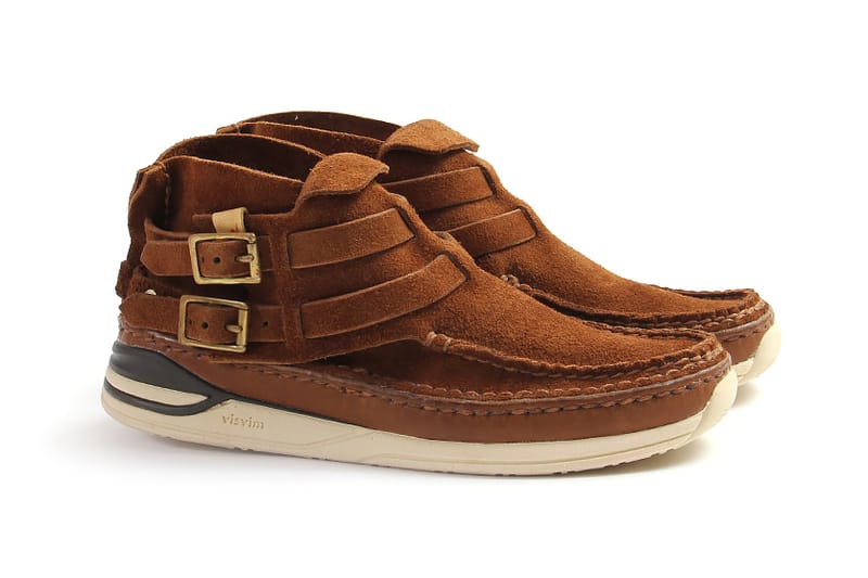 visvim MESA MOC-FOLK "Brown Suede" 