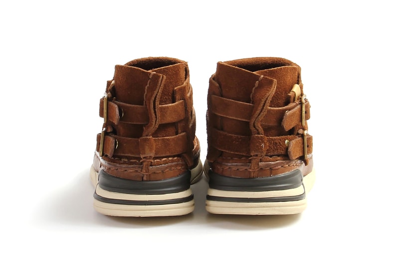 visvim MESA MOC-FOLK "Brown Suede" 