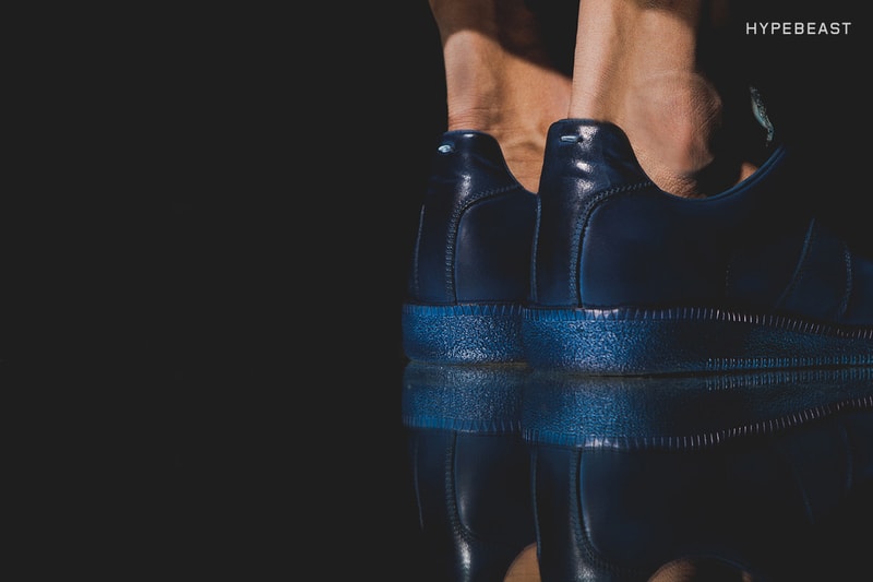 A Closer Look at the Maison Margiela Airbrush Blue Replica Sneaker