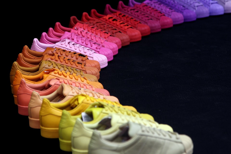 adidas Originals and Pharrell Williams release multi-color Boost You Wear  LVL