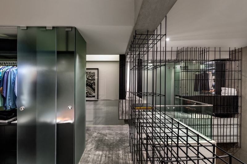 A Look Inside the Singapore Loft Unified by a Giant Cage