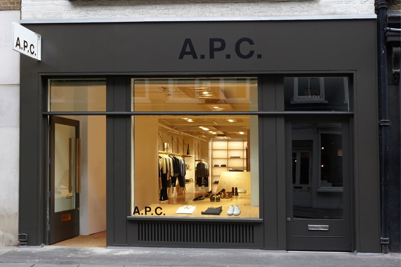 A.P.C. Launches New Store in Soho, London