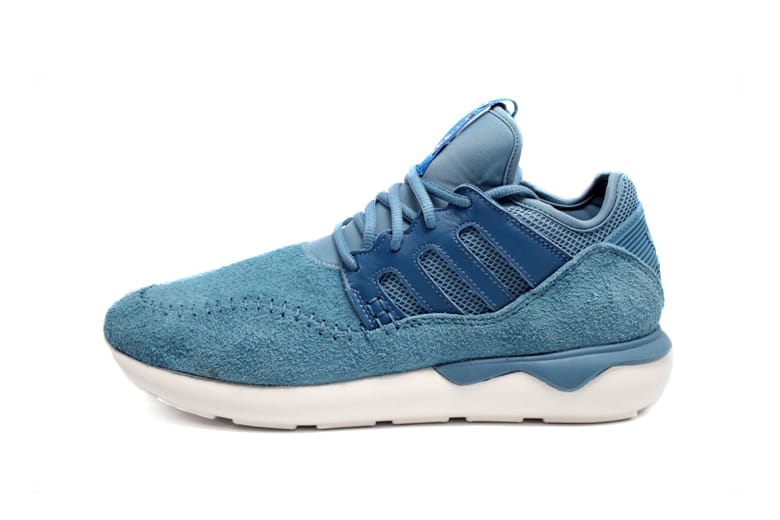 adidas tubular blue suede