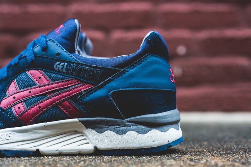 ASICS GEL-Lyte V Vegan Navy/Burgundy 